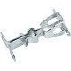 Fixador Porta Soprano Rodape Niquelado 3005.0180.01 - Kit C/12 Fixador Porta Soprano Rodape Niquelado 3005.0180.01 - Kit C/12