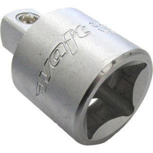 Adaptador Soquete Estriado Waft Cromo Vanadium 3/4 Femea X 1/2 Macho 6162