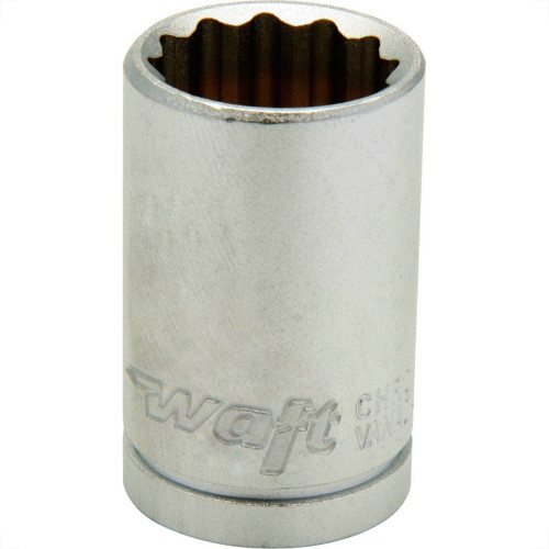 Soquete Waft Encaixe Estriado 1/2'' 12Mm 6055 Soquete Waft Encaixe Estriado 1/2'' 12Mm 6055
