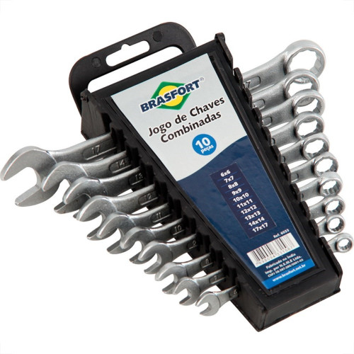 Chave Combinada Brasfort 6A17Mm 10 Pecas 6033 Chave Combinada Brasfort 6A17Mm 10 Pecas 6033