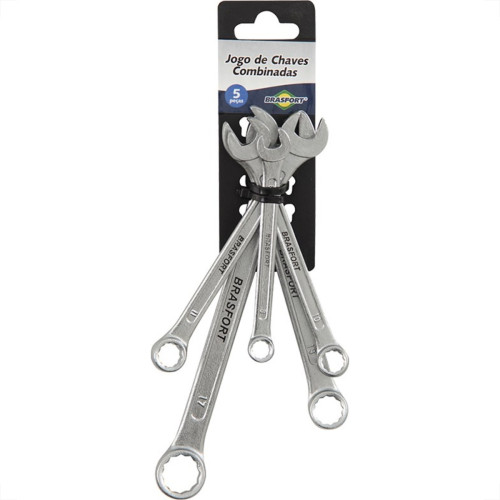 Chave Combinada Brasfort 8A17Mm 05 Pecas 6037 Chave Combinada Brasfort 8A17Mm 05 Pecas 6037