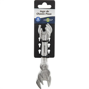 Chave Fixa Brasfort 6A17Mm 06Pecas 6038