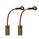 Carvao Esmerilhadeira Bosch 1327 Com 2Pecas C152G - Kit C/6 Carvao Esmerilhadeira Bosch 1327 Com 2Pecas C152G - Kit C/6
