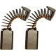 Carvao Serra Marmore Bosch 1551 Com 2 Pecas C180G - Kit C/6 Carvao Serra Marmore Bosch 1551 Com 2 Pecas C180G - Kit C/6