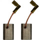 Carvao Esmerilhadeira Makita 9554/57 Com 2 Pecas C282G - Kit C/6 