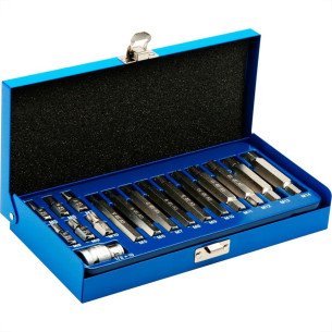 Ponteira Waft Ribe 1/2'' Com 17 Pecas 6198 Ponteira Waft Ribe 1/2'' Com 17 Pecas 6198