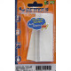 Fecho Contato Adesivo Branco 90X25Mm Com 4Pecas Bribts000054 Fecho Contato Adesivo Branco 90X25Mm Com 4Pecas Bribts000054