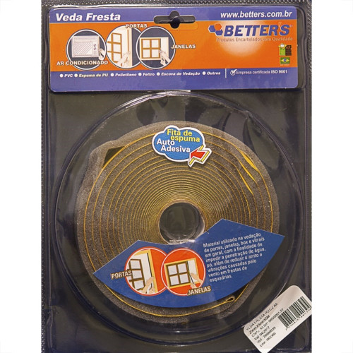 Veda Fresta Pu Cinza 25X5X5M 039 Bribts000033 Veda Fresta Pu Cinza 25X5X5M 039 Bribts000033