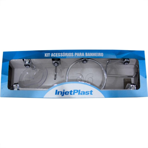 Acessorio Wc Marte/Injet Abs Cristal 5 Pecas 3020 17740 Acessorio Wc Marte/Injet Abs Cristal 5 Pecas 3020 17740