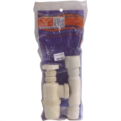 Sifao Pvc Copo Flexivel Vila Rica Tanque/Lavatorio/Americana 623 Sifao Pvc Copo Flexivel Vila Rica Tanque/Lavatorio/Americana 623