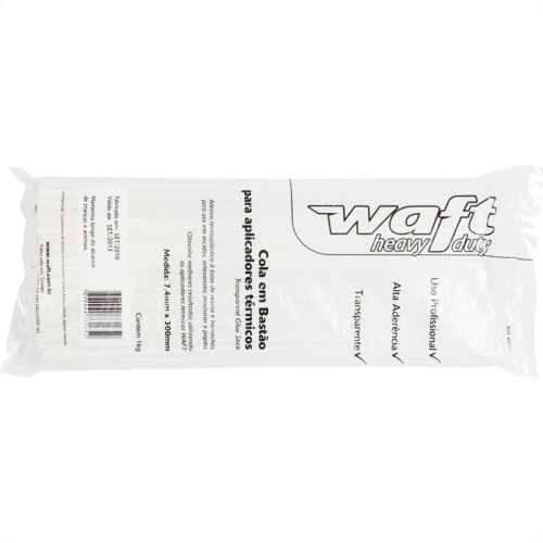 Refil Silicone Pistola Waft 5/16X30 1Kg Incolor 6202 Refil Silicone Pistola Waft 5/16X30 1Kg Incolor 6202