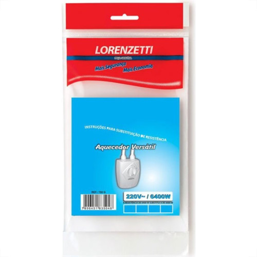 Resistencia Lorenzetti Aquecedor Versatil 220V 5500W 755G Resistencia Lorenzetti Aquecedor Versatil 220V 5500W 755G