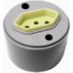 Tomada Externa Perlex 2 Polos +Terra 20A Redonda Cinza 815 Tomada Externa Perlex 2 Polos +Terra 20A Redonda Cinza 815