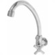 Torneira Abs Bica Movel Parede Injet Plast 1167 1/4V C31 Cromada 7872 Torneira Abs Bica Movel Parede Injet Plast 1167 1/4V C31 Cromada 7872