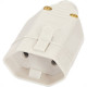 Pino Femea 2 Polos Fame 10A Branco Pino Femea 2 Polos Fame 10A Branco