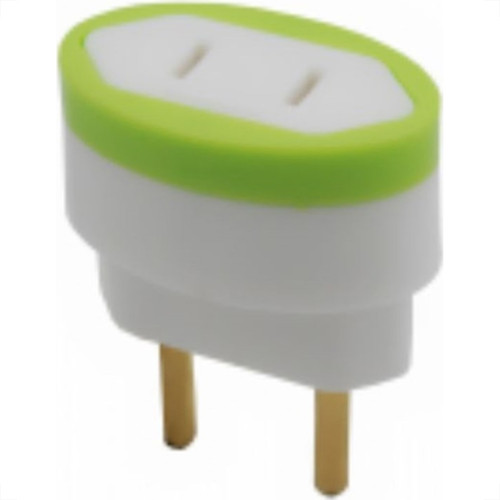 Pino Adaptador (Entrada =2 Redondo/Saida =2 Chato) Daneva 10A Branco Dn1549 - Kit C/12 Pino Adaptador (Entrada =2 Redondo/Saida =2 Chato) Daneva 10A Branco Dn1549 - Kit C/12