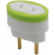 Pino Adaptador (Entrada =2 Redondo/Saida =2 Chato) Daneva 10A Branco Dn1549 - Kit C/12 Pino Adaptador (Entrada =2 Redondo/Saida =2 Chato) Daneva 10A Branco Dn1549 - Kit C/12