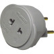 Pino Adaptador (Entrada =2 Redondo/Saida =2 Universal) Interneed Cinza 37804 - Kit C/10 Pino Adaptador (Entrada =2 Redondo/Saida =2 Universal) Interneed Cinza 37804 - Kit C/10