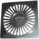 Grelha Plastica Amanco Quadrada Cromada 10X10 90604 Grelha Plastica Amanco Quadrada Cromada 10X10 90604