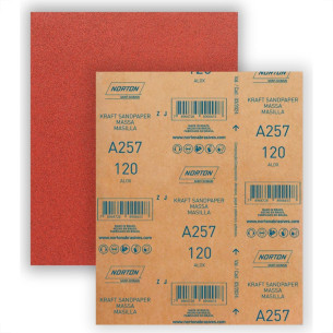 Lixa Massa Norton 120 A257 - Kit C/50