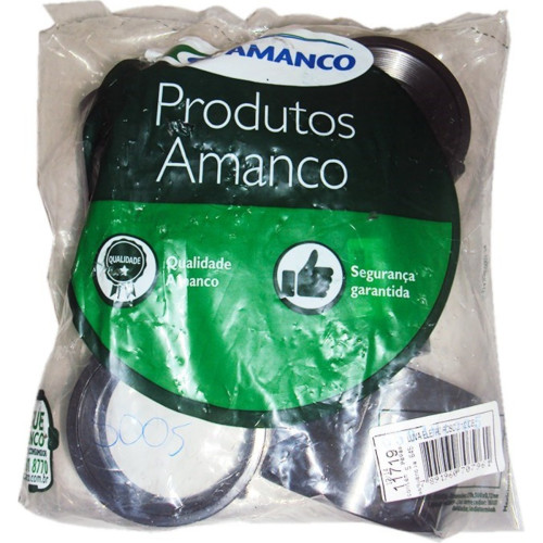 Luva Eletroduto Pvc Amanco Tam.G 2.1/2'' 11719 - Kit C/5 Luva Eletroduto Pvc Amanco Tam.G 2.1/2'' 11719 - Kit C/5
