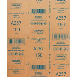 Lixa Massa Norton 150 A257 - Kit C/50