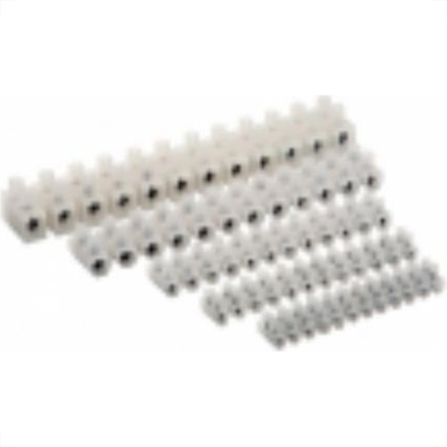 Conector Barra Brasfort Plastico 12 Polos 4Mm 8455 - Kit C/10 Conector Barra Brasfort Plastico 12 Polos 4Mm 8455 - Kit C/10
