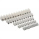 Conector Barra Brasfort Plastico 12 Polos 4Mm 8455 - Kit C/10 Conector Barra Brasfort Plastico 12 Polos 4Mm 8455 - Kit C/10