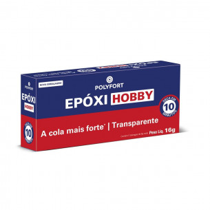 Adesivo Epoxi Liquido Polyfort 10 Minutos 16G Pulvitec  Ea015 . / Kit C/ 6
