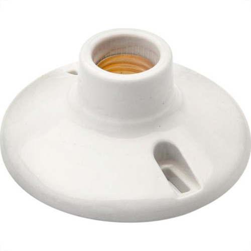 Plafonier Porcelana Brasfort Branco E27 8618 - Kit C/5 Plafonier Porcelana Brasfort Branco E27 8618 - Kit C/5