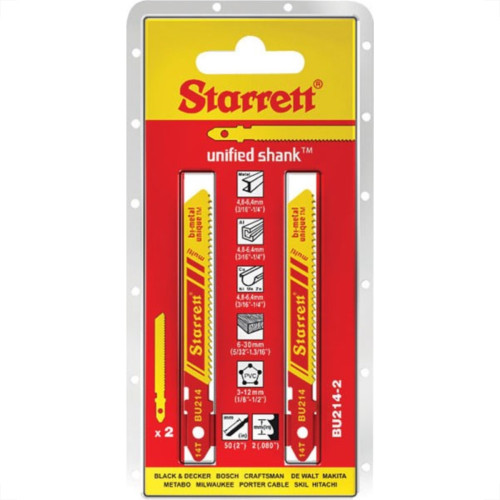 Serra Tico Starrett Multi 2Pecas Bu214-2 Serra Tico Starrett Multi 2Pecas Bu214-2