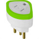 Pino Adaptador (Entrada =3 Redondo/Saida =2 Chato+Redondo) Daneva 10A Branco Dn1630 - Kit C/12 Pino Adaptador (Entrada =3 Redondo/Saida =2 Chato+Redondo) Daneva 10A Branco Dn1630 - Kit C/12