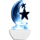 Abajour Noturno Brasfort Lua 127V Branco 8675 Abajour Noturno Brasfort Lua 127V Branco 8675