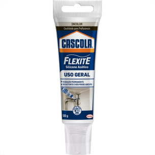 Cola Silicone Henkel Flexivel 50G Acetico Display  - Kit C/12 