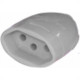 Pino Femea 2 Polos+Terra Daneva 20A Cinza Dn1608 - Kit C/12 Pino Femea 2 Polos+Terra Daneva 20A Cinza Dn1608 - Kit C/12