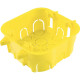 Caixinha Luz Plastica 4X4 Tramontina Amarela Drywal - Kit C/10