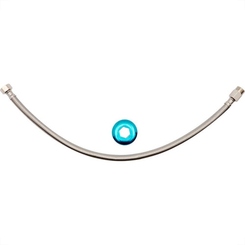 Engate Flexivel Metal Cromado Brasfort Malha Inox 60Cm 7007 Engate Flexivel Metal Cromado Brasfort Malha Inox 60Cm 7007