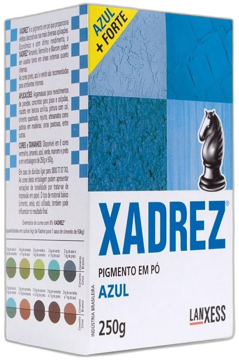 Pigmento Po Xadrez Azul 250g 67393