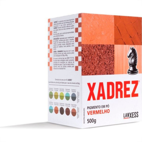 Pigmento Po Xadrez Vermelho 500G 67881 Pigmento Po Xadrez Vermelho 500G 67881