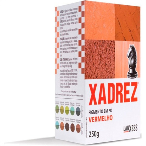 Pigmento Po Xadrez Vermelho 250G 68039 Pigmento Po Xadrez Vermelho 250G 68039