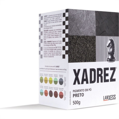 Pigmento Po Xadrez Preto 500G 67741 Pigmento Po Xadrez Preto 500G 67741
