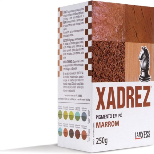 Pigmento Po Xadrez Marrom 250G 67938 Pigmento Po Xadrez Marrom 250G 67938