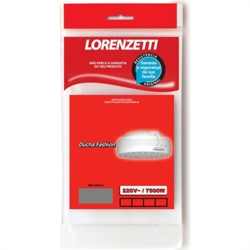 Resistencia Lorenzetti Fashion 220V 7500W 3056D Resistencia Lorenzetti Fashion 220V 7500W 3056D