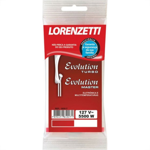 Resistencia Lorenzetti Evolution Turbo/Master 127V 5500W 3055T Resistencia Lorenzetti Evolution Turbo/Master 127V 5500W 3055T
