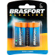 Pilha Brasfort Alcalina Grande ''D'' Cartela Com 2 Pecas 6303 Pilha Brasfort Alcalina Grande ''D'' Cartela Com 2 Pecas 6303