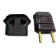 Pino Adaptador (Entrada =2 Redondo/Saida =2 Universal) Fernik Preto 508-1-1 - Kit C/20 Pino Adaptador (Entrada =2 Redondo/Saida =2 Universal) Fernik Preto 508-1-1 - Kit C/20