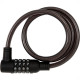 Cadeado Bicicleta Brasfort Com Segredo 10Mmx1M 7018 Cadeado Bicicleta Brasfort Com Segredo 10Mmx1M 7018