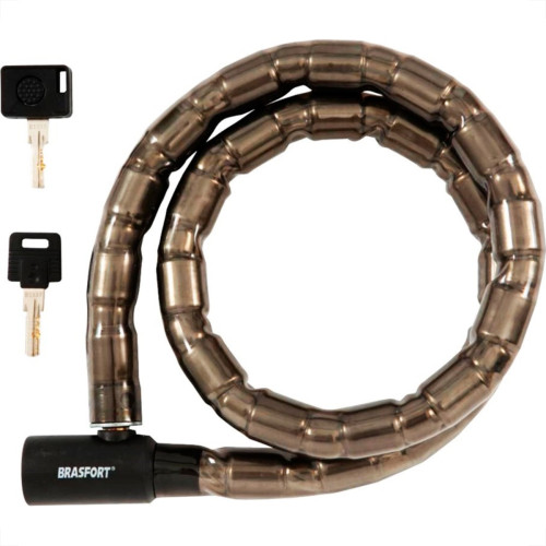 Cadeado Para Moto Brasfort Com Chave 22X1,2M 7013 Cadeado Para Moto Brasfort Com Chave 22X1,2M 7013