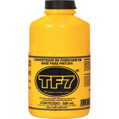 Removedor Neutralizador Convertedor. Ferrugem Primer Tf7   500Ml 29424 Removedor Neutralizador Convertedor. Ferrugem Primer Tf7   500Ml 29424