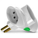 Pino 3 Saidas 2 Polos+Terra Daneva Branco Dn1676 - Kit C/12 Pino 3 Saidas 2 Polos+Terra Daneva Branco Dn1676 - Kit C/12